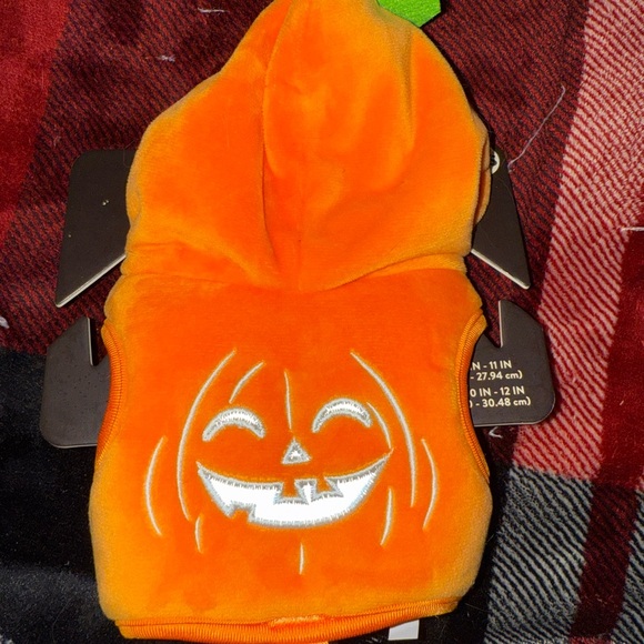 thrills and chills Other - Pumpkin pet Hoodie Costume